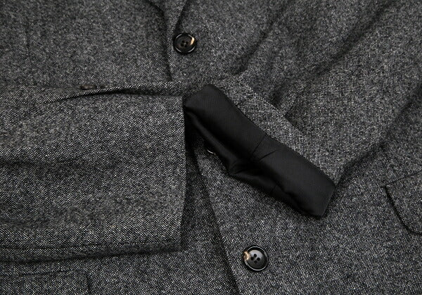 Papas MOON Cashmere Blend Wool Jacket Gray Size M