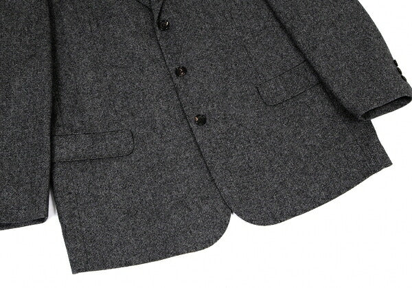 Papas MOON Cashmere Blend Wool Jacket Gray Size M