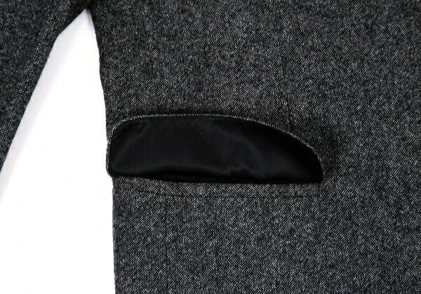 Papas MOON Cashmere Blend Wool Jacket Gray Size M