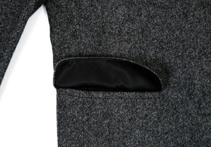 Papas MOON Cashmere Blend Wool Jacket Gray Size M