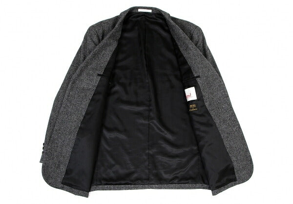 Papas MOON Cashmere Blend Wool Jacket Gray Size M