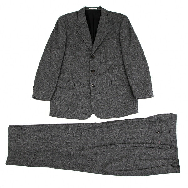 Papas MOON Cashmere Blend Wool Jacket Gray Size M