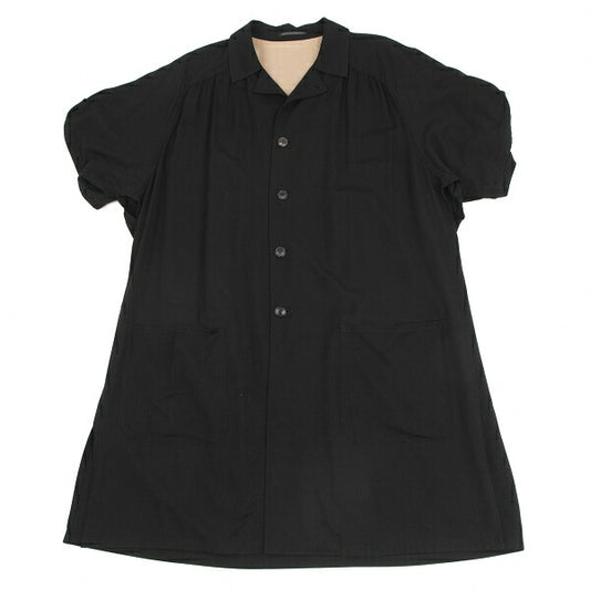 Yohji Yamamoto POUR HOMME Raglan Shirt Jacket Black Size M