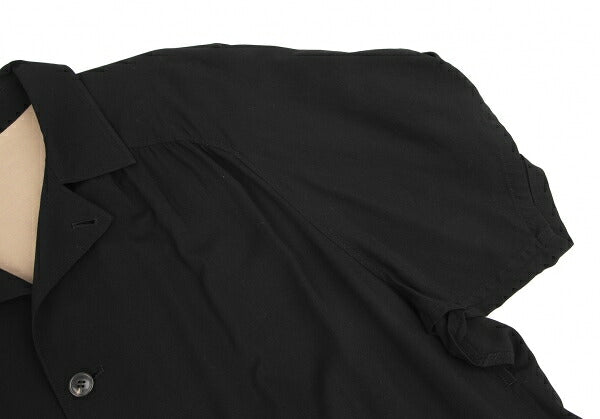 Yohji Yamamoto POUR HOMME Raglan Shirt Jacket Black Size M