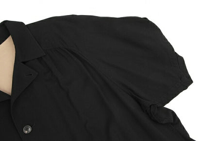 Yohji Yamamoto POUR HOMME Raglan Shirt Jacket Black Size M