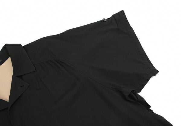 Yohji Yamamoto POUR HOMME Raglan Shirt Jacket Black Size M