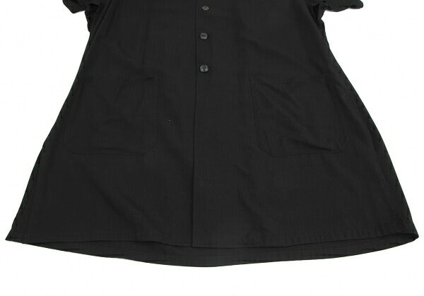 Yohji Yamamoto POUR HOMME Raglan Shirt Jacket Black Size M
