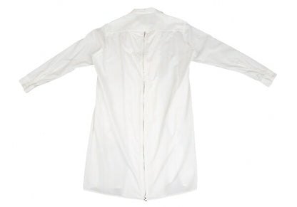 Yohji Yamamoto PH Back Zip Layered Cotton Shirt White Size 2