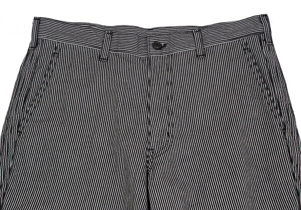 COMME des GARCONS HOMME DEUX Seersucker Pants Black Size M