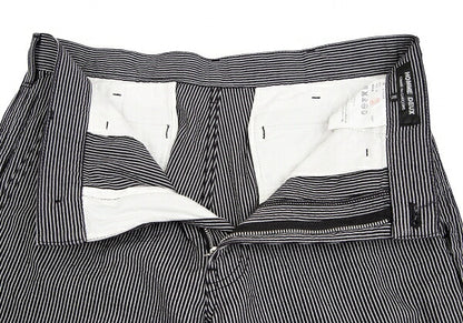 COMME des GARCONS HOMME DEUX Seersucker Pants Black Size M