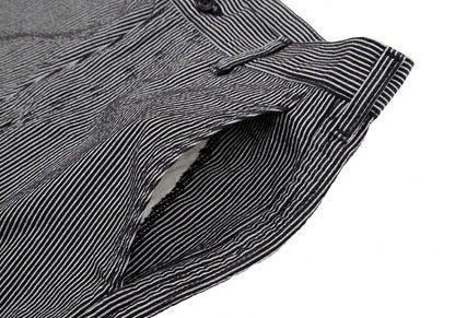 COMME des GARCONS HOMME DEUX Seersucker Pants Black Size M