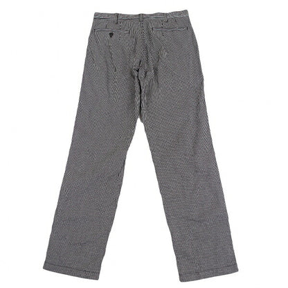 COMME des GARCONS HOMME DEUX Seersucker Pants Black Size M