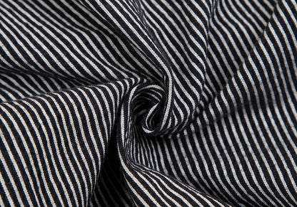 COMME des GARCONS HOMME DEUX Seersucker Pants Black Size M