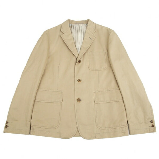 COMME des GARCONS HOMME Cotton Linen 3B Jacket Beige Size M