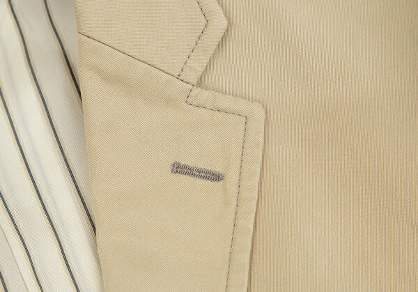 COMME des GARCONS HOMME Cotton Linen 3B Jacket Beige Size M
