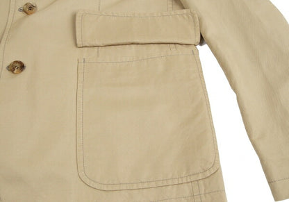 COMME des GARCONS HOMME Cotton Linen 3B Jacket Beige Size M