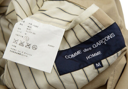 COMME des GARCONS HOMME Cotton Linen 3B Jacket Beige Size M