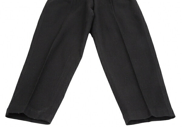 COMME des GARCONS Wool Nylon Side Button Pants Black Size M
