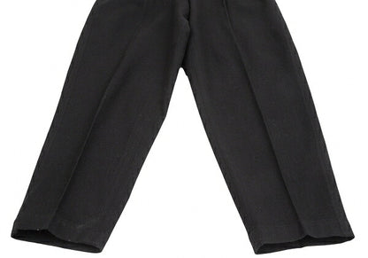 COMME des GARCONS Wool Nylon Side Button Pants Black Size M