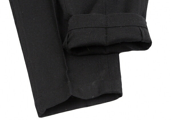 COMME des GARCONS Wool Nylon Side Button Pants Black Size M