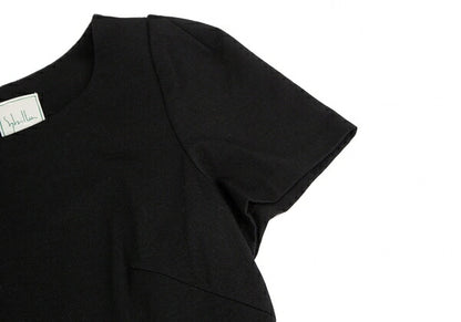 Sybilla Check Panel Short Sleeve Dress Black Size L