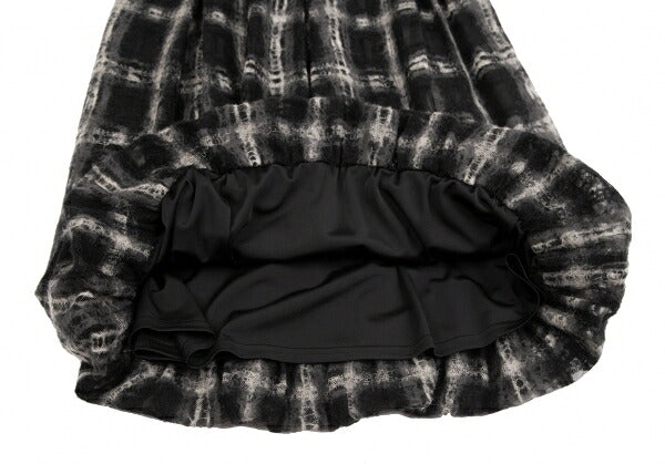 Sybilla Check Panel Short Sleeve Dress Black Size L