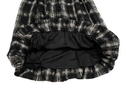 Sybilla Check Panel Short Sleeve Dress Black Size L