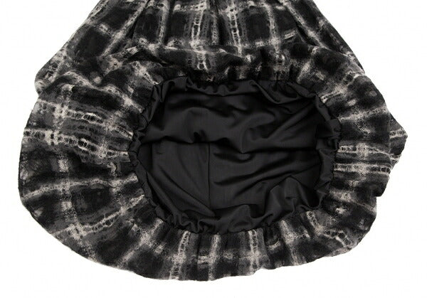 Sybilla Check Panel Short Sleeve Dress Black Size L
