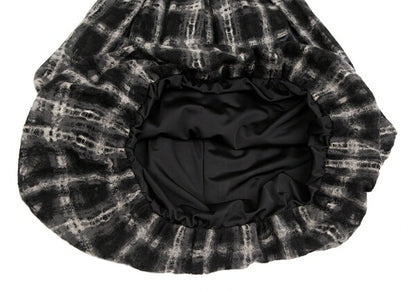 Sybilla Check Panel Short Sleeve Dress Black Size L