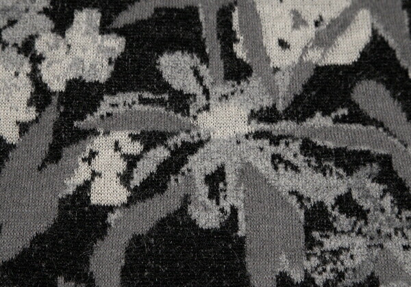 Sybilla Wool Mohair Blend Botanical Dress Black Size M