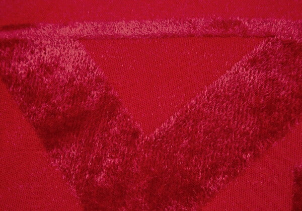 Y-3 Classic Velour Knit Sweater Red Size M