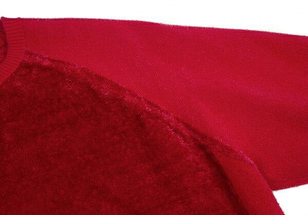 Y-3 Classic Velour Knit Sweater Red Size M
