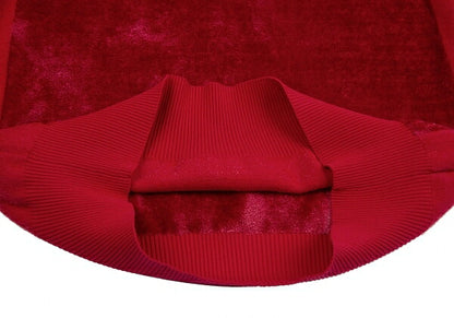 Y-3 Classic Velour Knit Sweater Red Size M