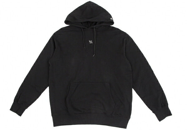 Y's x NEW ERA 21AW Logo Embroidered Hoodie Black Size 4