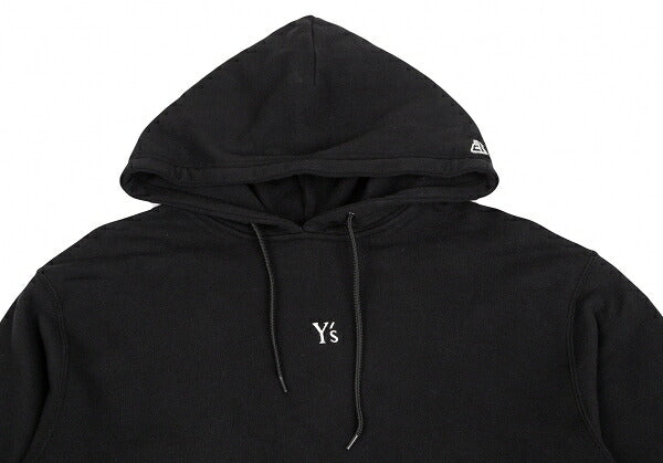 Y's x NEW ERA 21AW Logo Embroidered Hoodie Black Size 4