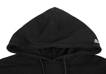 Y's x NEW ERA 21AW Logo Embroidered Hoodie Black Size 4