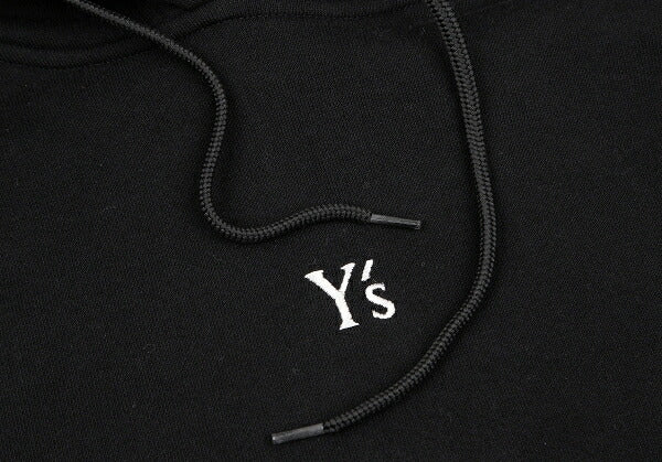 Y's x NEW ERA 21AW Logo Embroidered Hoodie Black Size 4