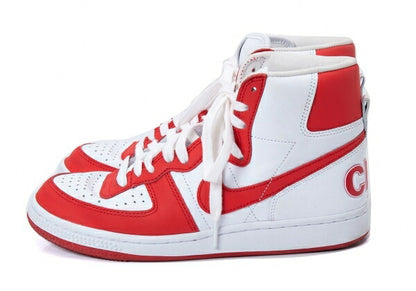 NIKE x COMME des GARCONS HOMME PLUS x White Red Sneakers Size UK6 (24.5cm)