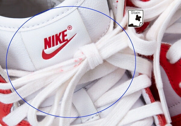 NIKE x COMME des GARCONS HOMME PLUS x White Red Sneakers Size UK6 (24.5cm)