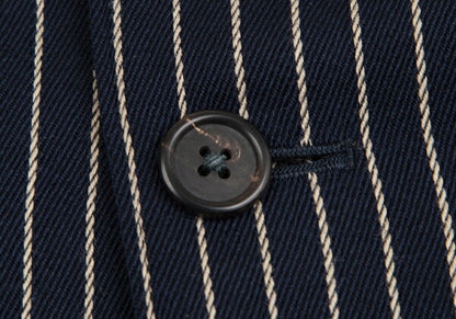 Y's for men Wool Stripe Jacket Navy White Size S