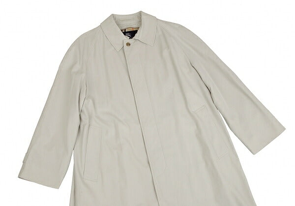 BURBERRY LONDON Balmacaan Coat Beige Size M