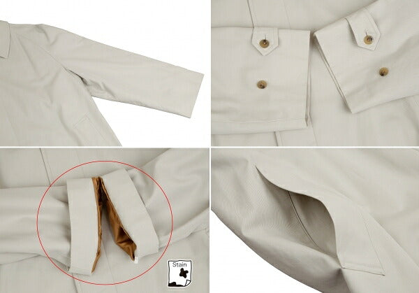BURBERRY LONDON Balmacaan Coat Beige Size M