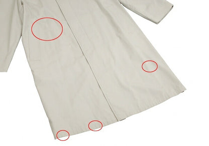 BURBERRY LONDON Balmacaan Coat Beige Size M