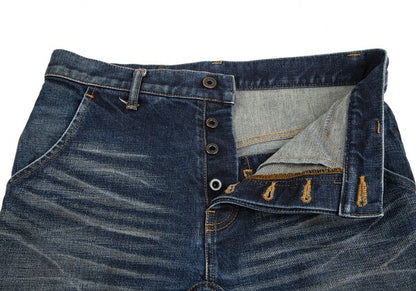 ISAMU KATAYAMA BACKLASH Stretch 3D Denim Indigo Size M