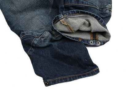 ISAMU KATAYAMA BACKLASH Stretch 3D Denim Indigo Size M