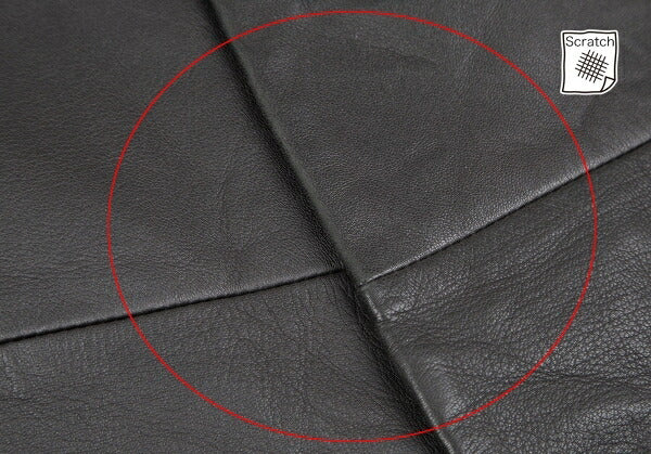ISSEY MIYAKE MEN Lamb Leather Band Jacket Black Size 4