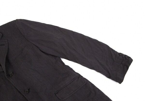 COMME des GARCONS HOMME Garment-Dyed Camo Jacket Gray Size S