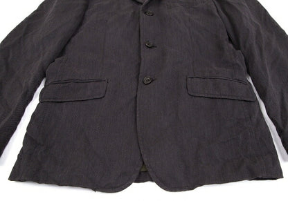 COMME des GARCONS HOMME Garment-Dyed Camo Jacket Gray Size S