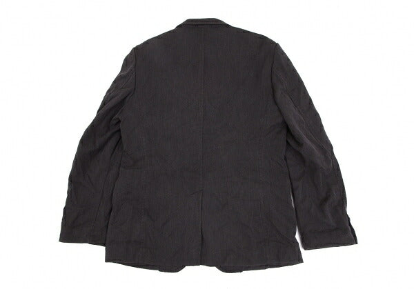 COMME des GARCONS HOMME Garment-Dyed Camo Jacket Gray Size S