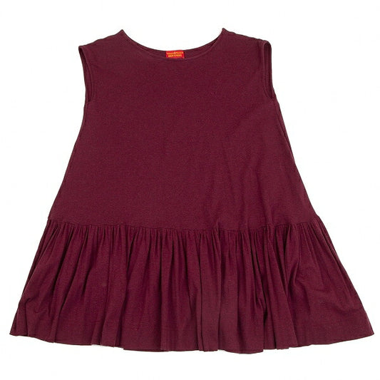 Vivienne Westwood Red Label Orb Logo Tunic Red Blouse Size 2
